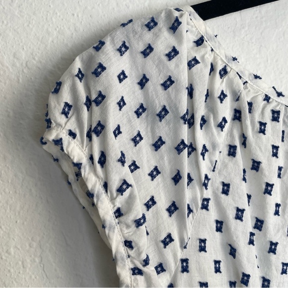 Rewind Ivory White Going Out Top Lace Trim Boho Y2K Fairy Size M Lightweight - Picture 6 of 8